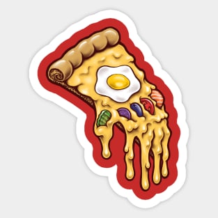 Infinity Pizza Sticker